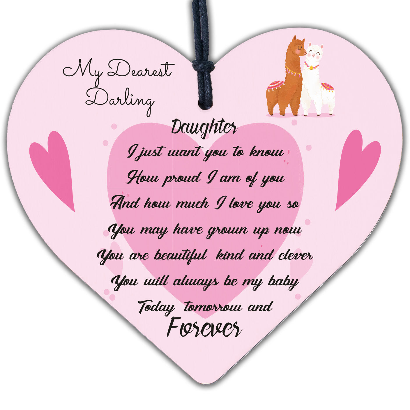 Daughter Gifts Heart Daughter Birthday Daddy Daugher Gifts Mother Daughter Gift