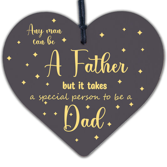 Special Person Wood Sign Husband Dad Son Birthday Father's Day Thank You Gifts