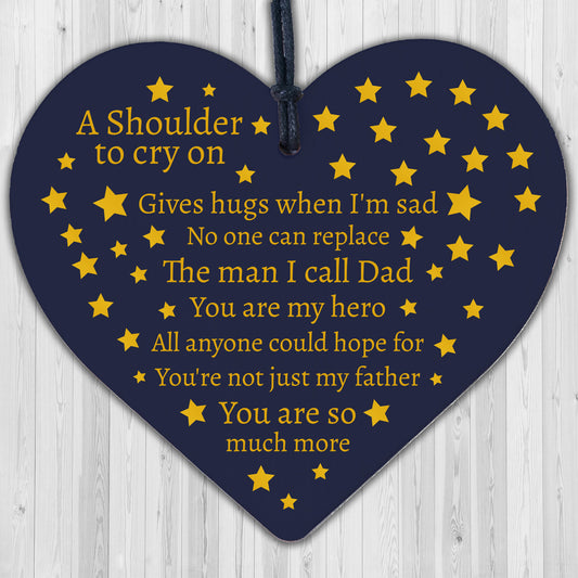 Daddy Gifts From Daughter Heart Dad Gifts From Son Birthday Christmas Keepsakes