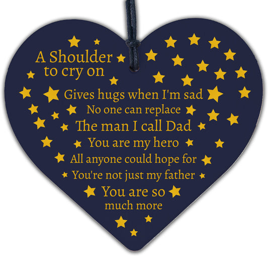 Daddy Gifts From Daughter Heart Dad Gifts From Son Birthday Christmas Keepsakes