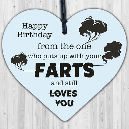 Funny Love You Happy Birthday Heart Boyfriend Girlfriend Man Wife Thank You Gift