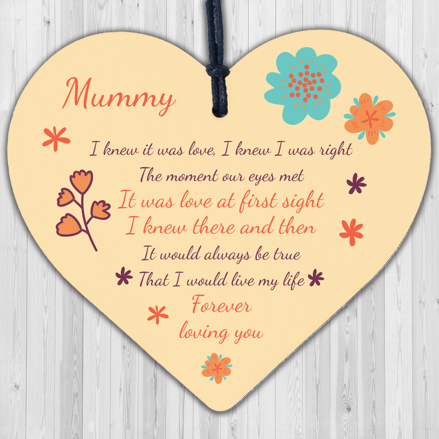 Best Mummy Gifts Heart Mummy Birthday Card New Mummy Gifts Baby Gifts Keepsake