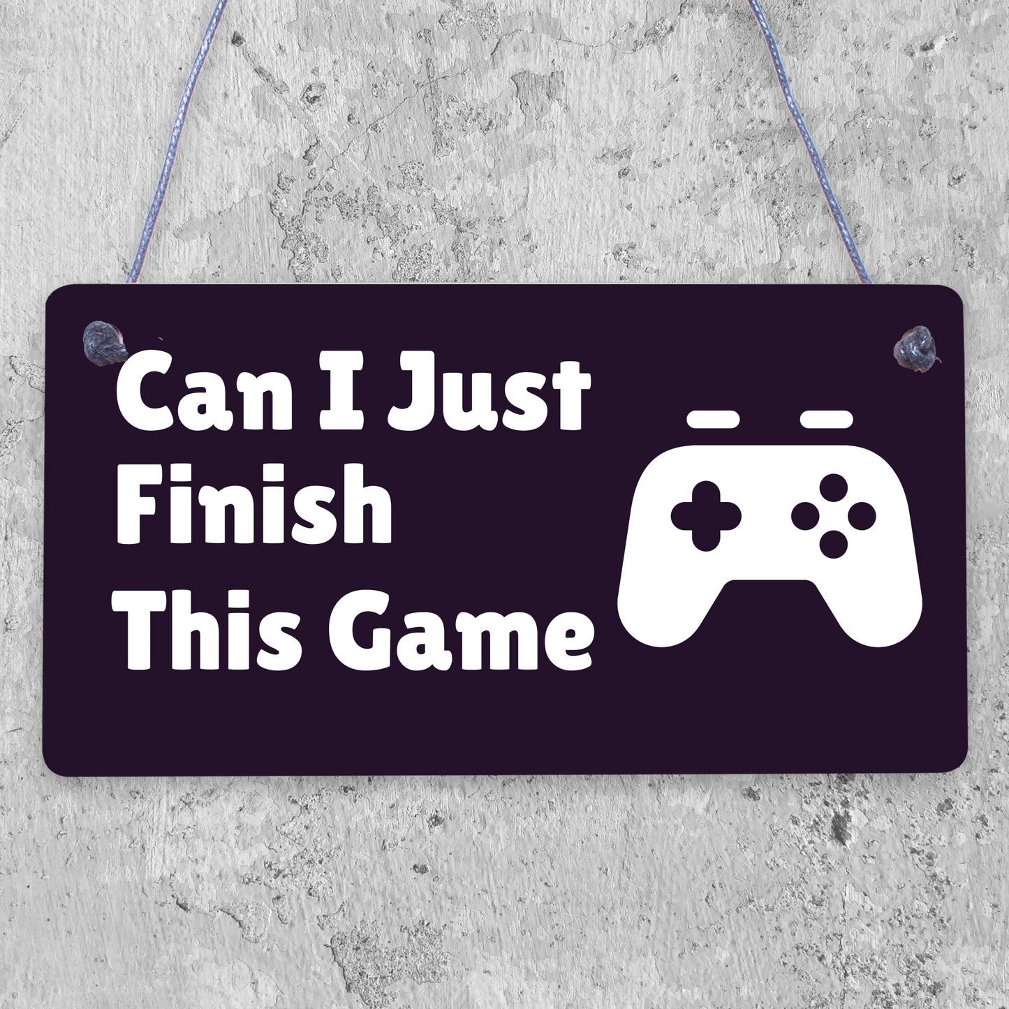 Novelty Gaming Sign Gamer Gift For Son Brother Christmas Birthday Gift Idea