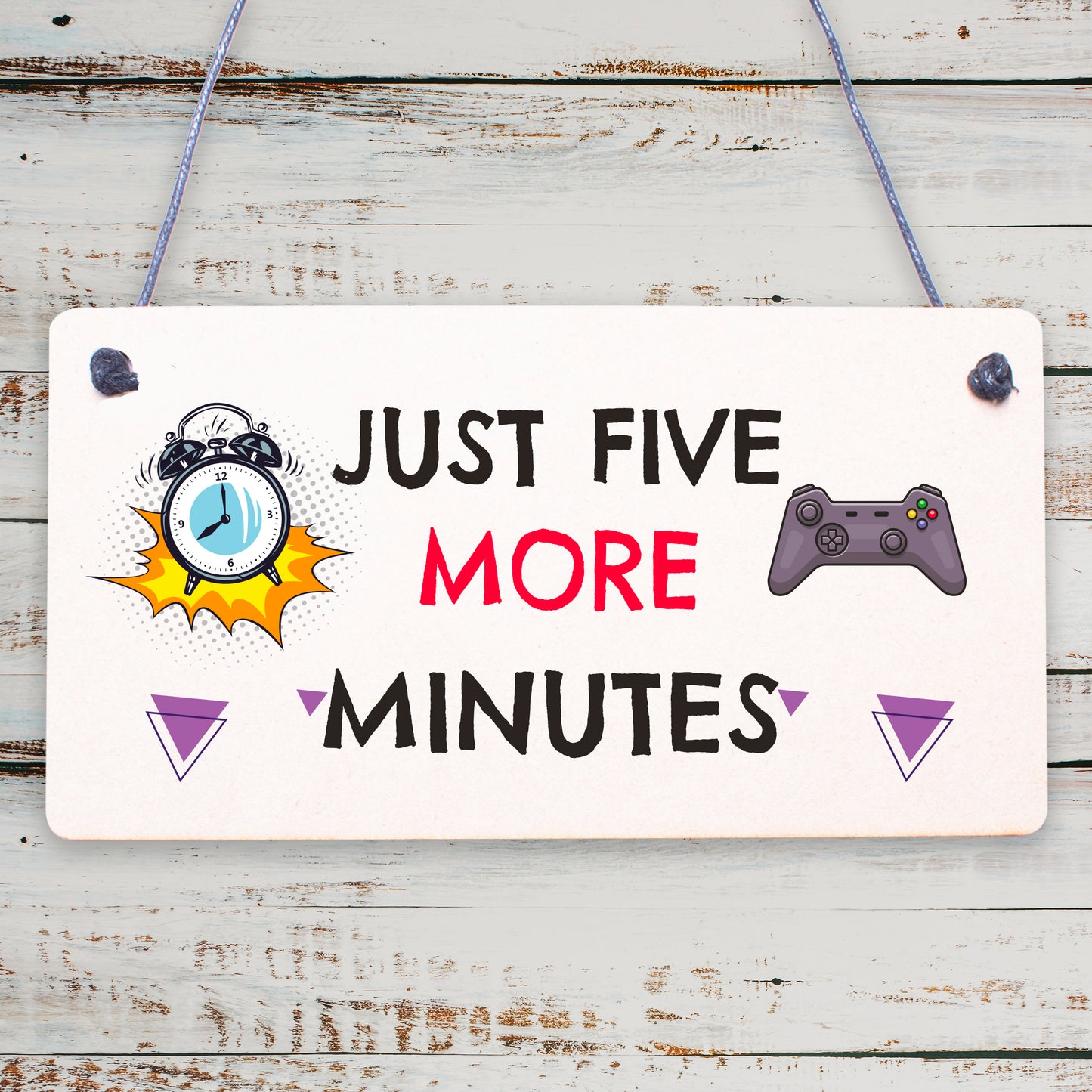 Gaming Five More Minutes Gaming Bedroom Accessories Birthday Christmas Son Gifts