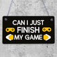 Gaming Bedroom Signs Novelty Games Room Gifts For Boys Funny Gifts For Him