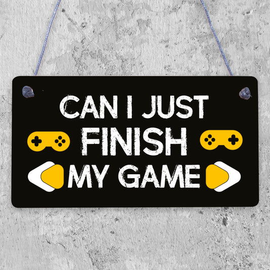 Gaming Bedroom Signs Novelty Games Room Gifts For Boys Funny Gifts For Him