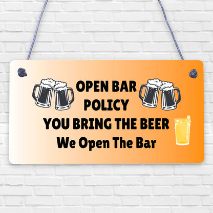 Funny Bar Sign Man Cave Pub Bar Sign Hanging Sign Gift For Him Beer Gift