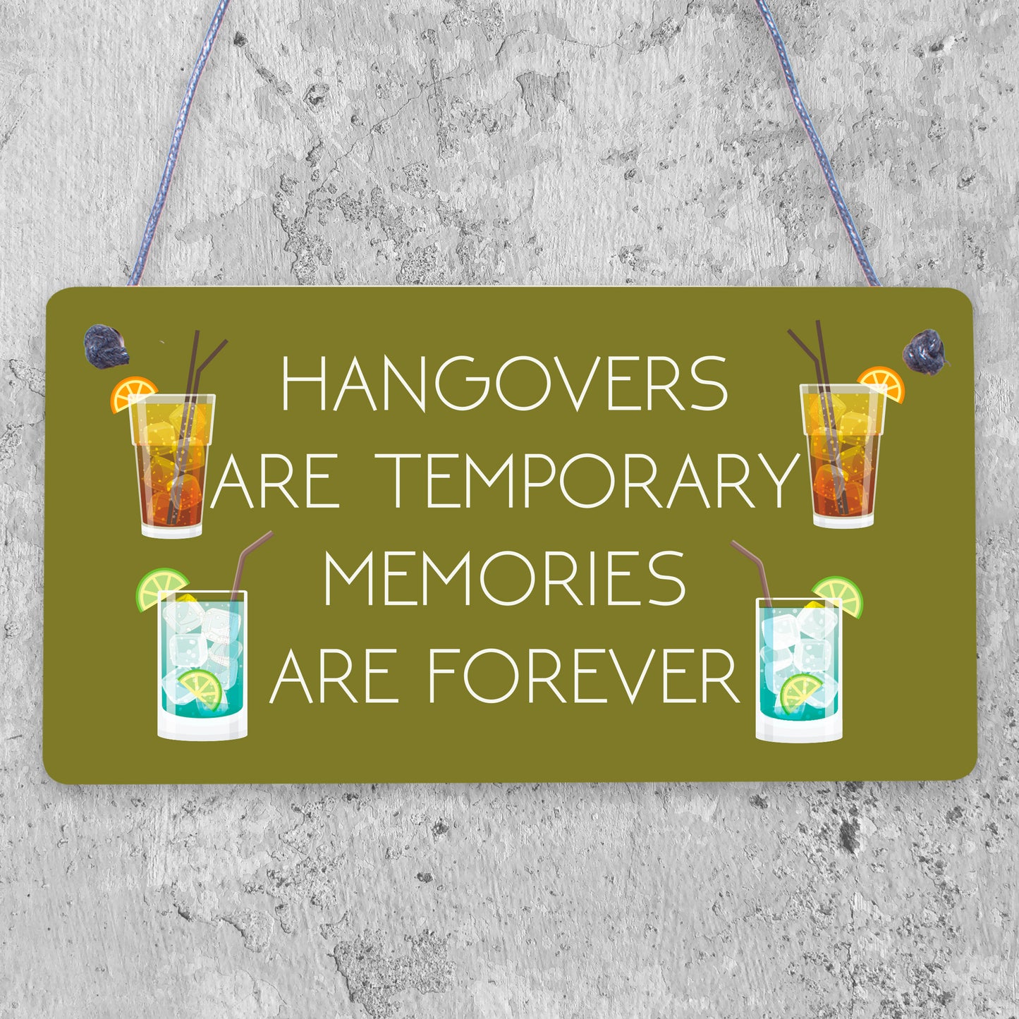 Funny Alcohol Bar Signs Gifts For Friend Novelty Christmas Gift Home Bar Plaques