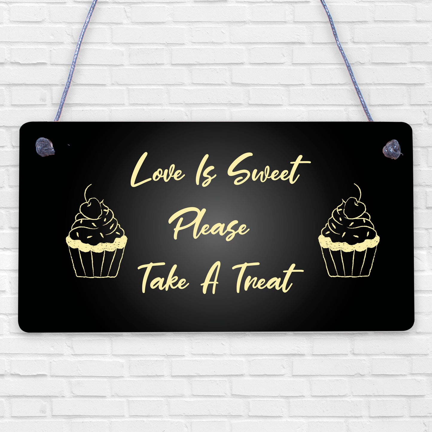 Shabby &amp; Chic Wedding Signs Plaques, Sweet Table Candy Bar Take a Treat LOVE