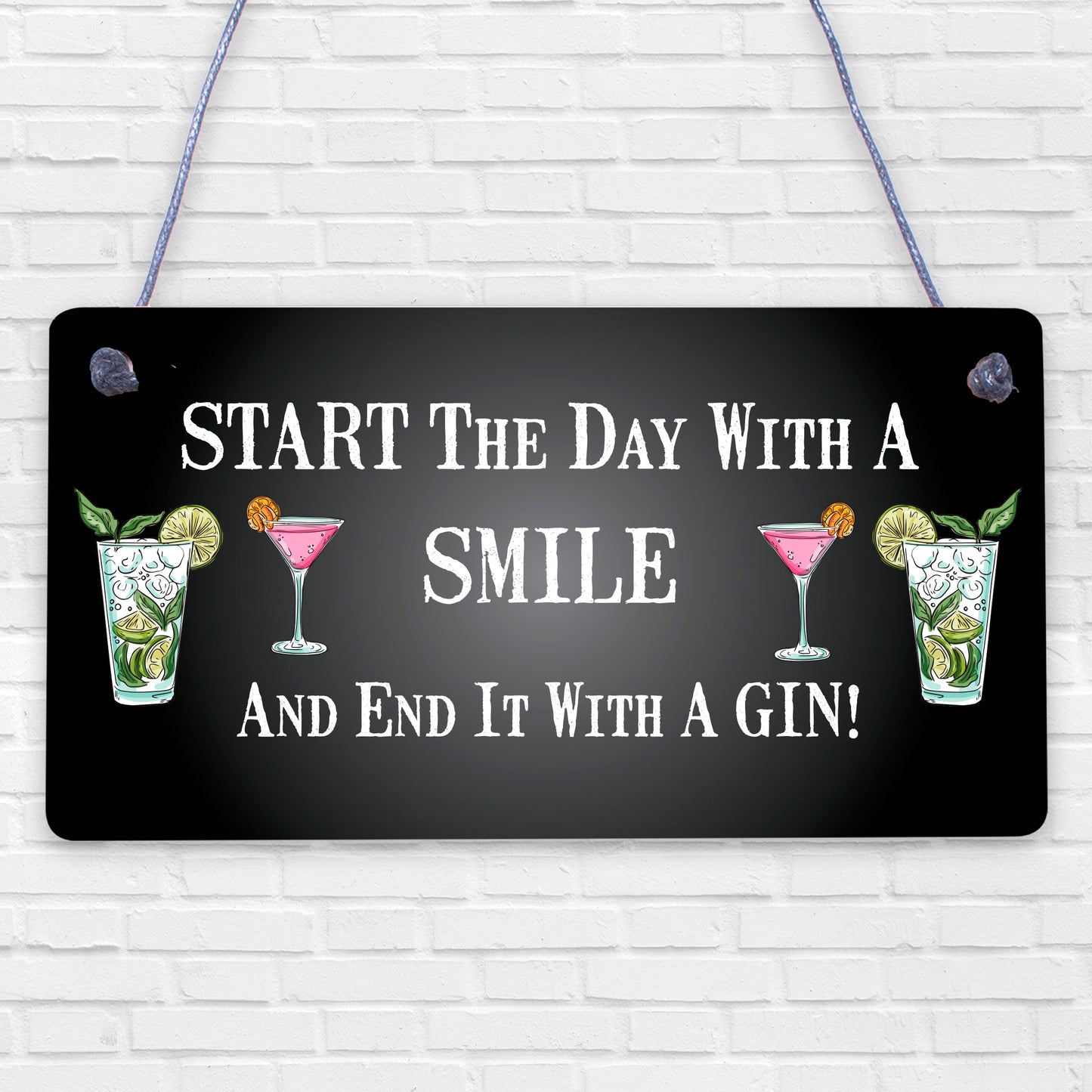 Funny Gin Gift Hanging Kitchen Bar Plaque Gin Lover Gift Alcohol Gift For Friend