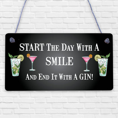 Funny Gin Gift Hanging Kitchen Bar Plaque Gin Lover Gift Alcohol Gift For Friend