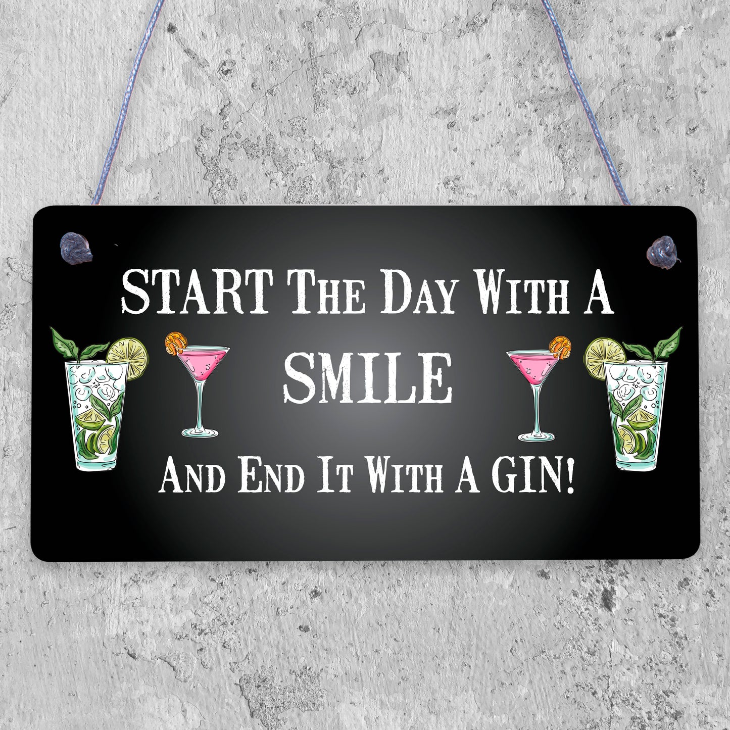 Funny Gin Gift Hanging Kitchen Bar Plaque Gin Lover Gift Alcohol Gift For Friend