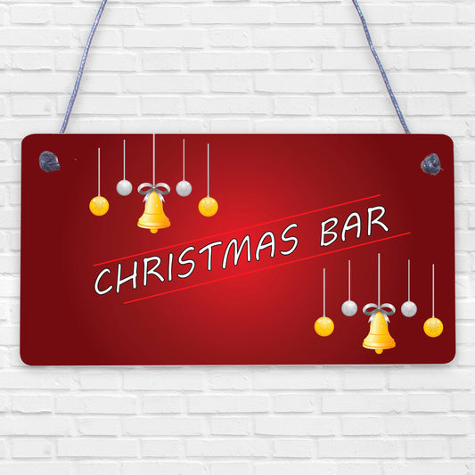 Christmas Decoration For Bar Home Bar Pub Sign Home Decor Family Christmas Gift