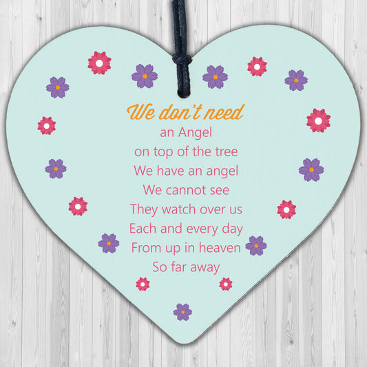 Memorial Plaque For Christmas Tree Decoration Mum Dad Nan Grandad Memorial Gift