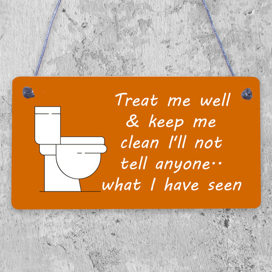 Funny BATHROOM Signs Shabby Chic Door Plaque Sign for Toilet Bathroom The Loo