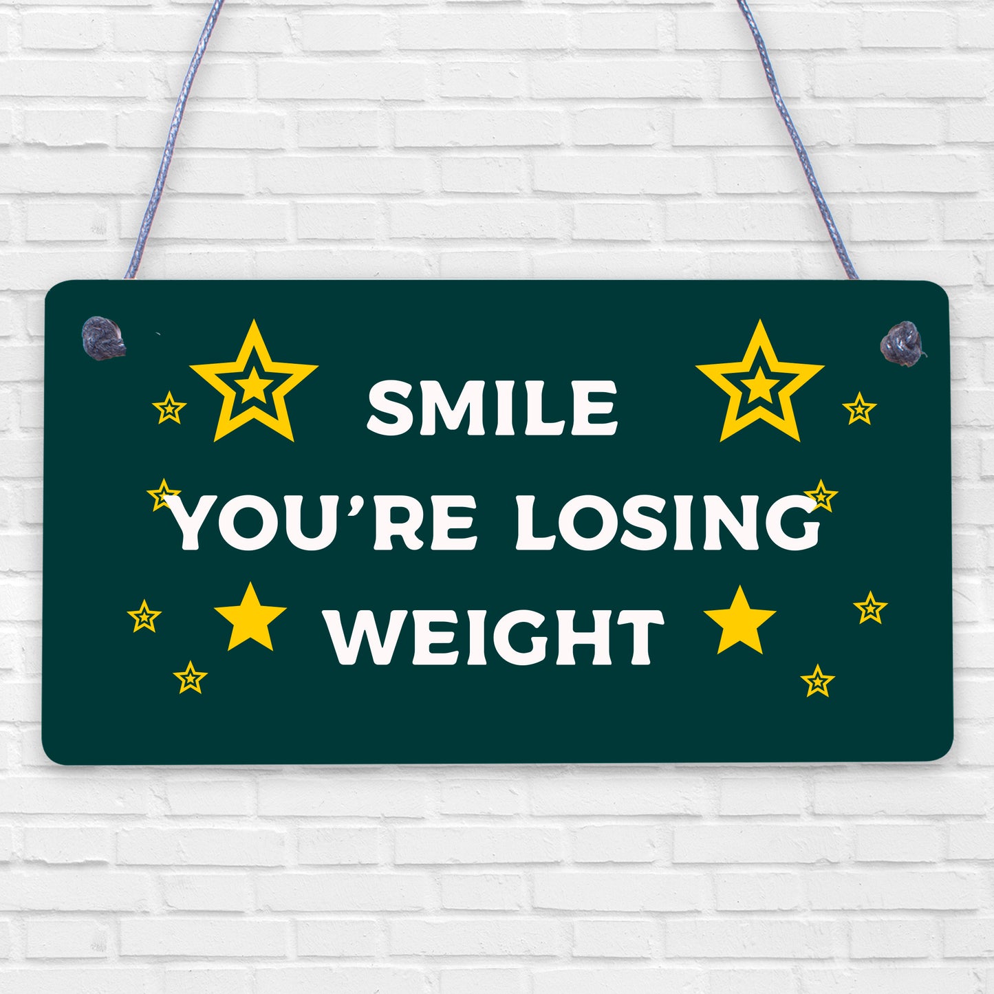 Losing Weight Novelty Bathroom Toilet WC Door Wall Sign Cafe Pub Office Plaque