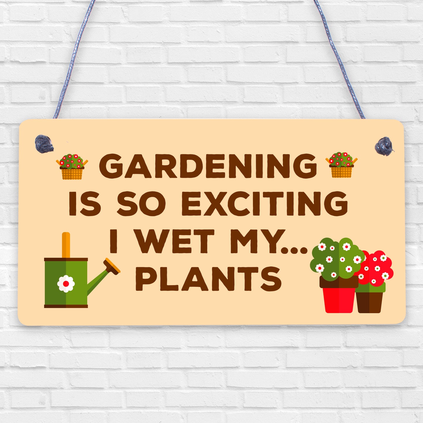 Gardening Gifts Funny Garden Sign Gift For Her Garden Shed Summer House Plaque