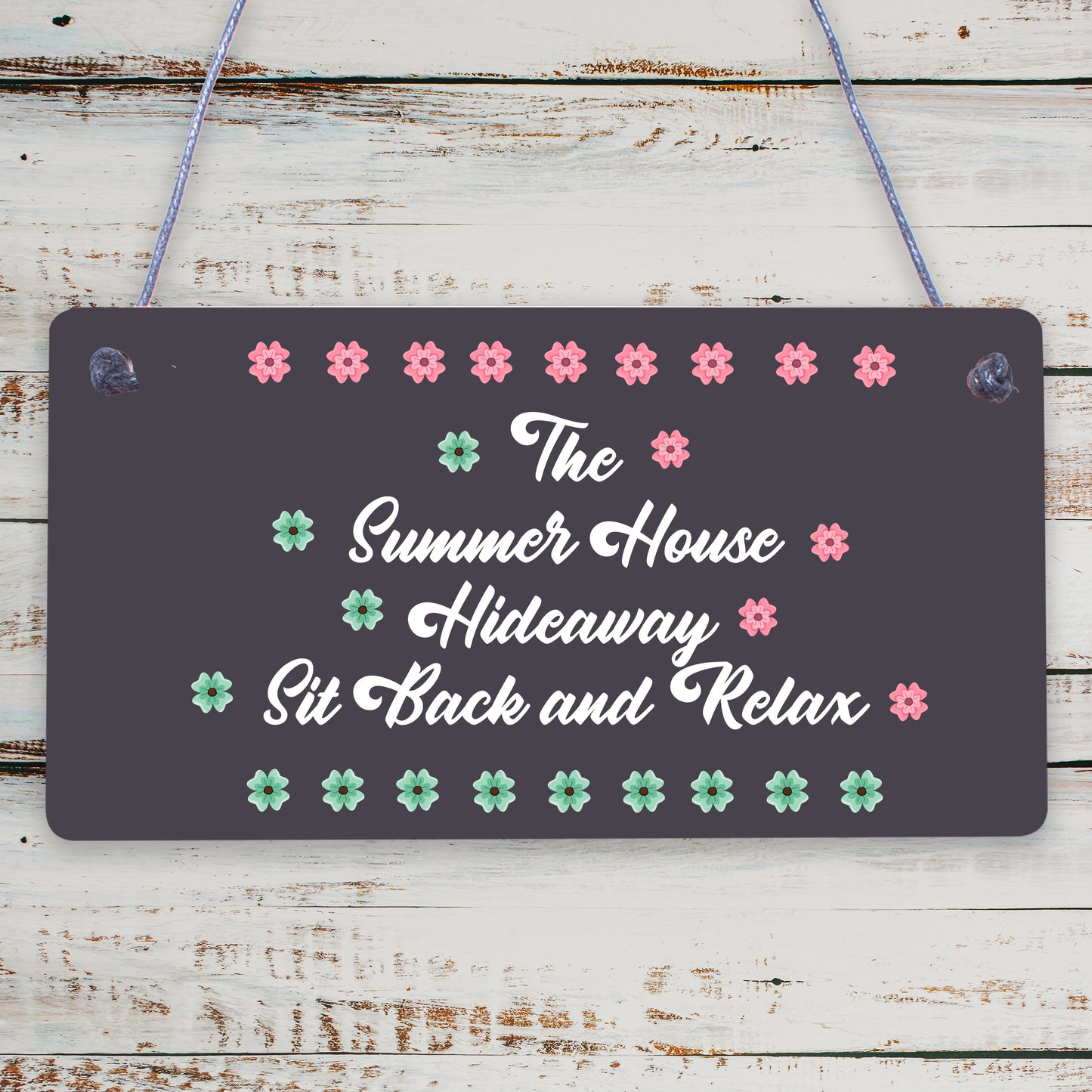 Garden Sign The Summer House Novelty Plaque Garden Shed Sign Friendship Gift