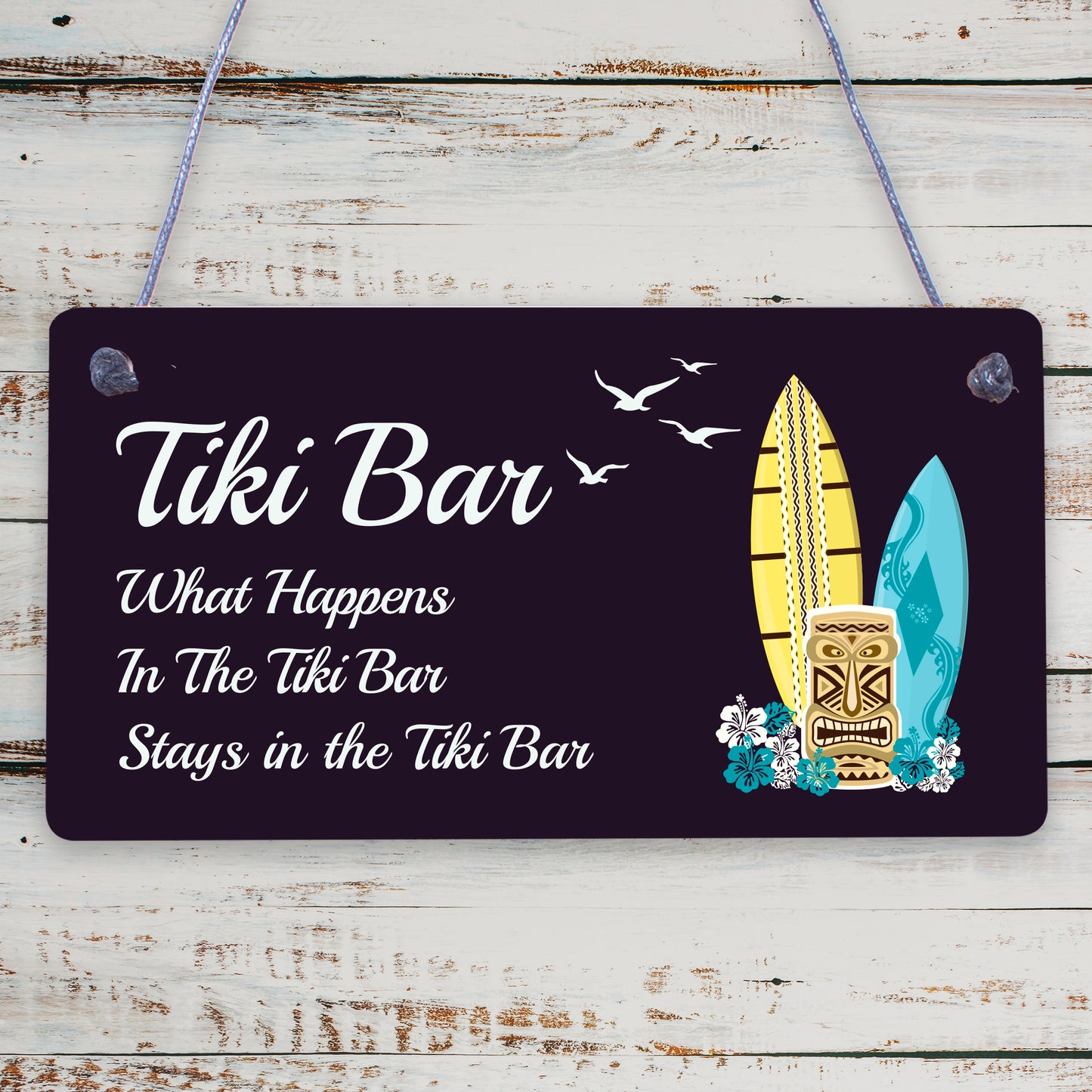 Tiki Bar Accessories Home Garden Bar Plaque Pub Bar Kitchen Man Cave Sign GIFTS