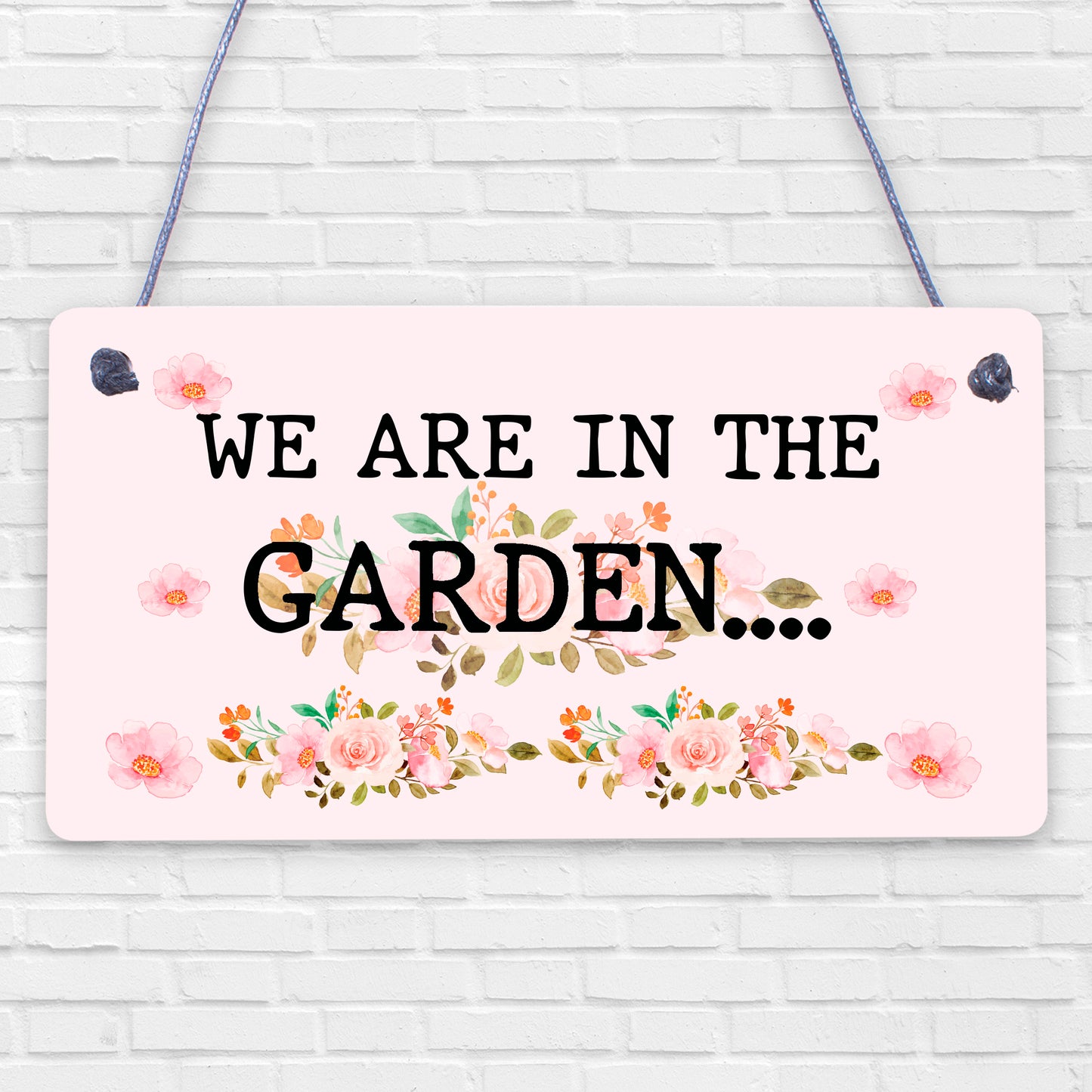 In The Garden Sign Novelty Home Garden Decor Gifts Garden Signs For Your Home