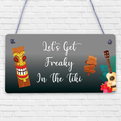 Novelty Tiki Bar Sign Home Bar Decor Cocktail Bar Garden Decor Hanging Plaque