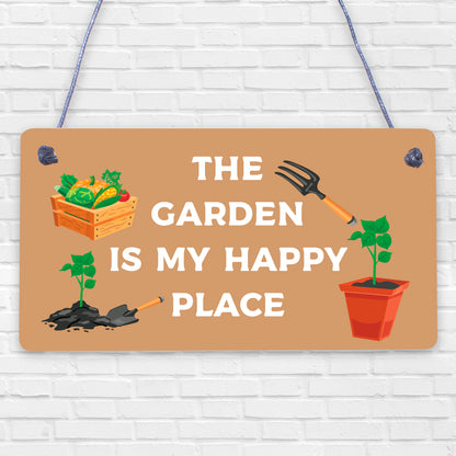 Novelty Garden Sign Gift For Gardeners Mum Nan Home Decor Garden Shed Plaque