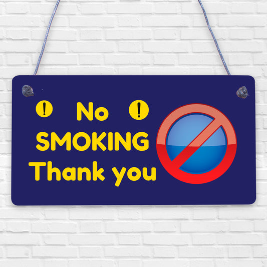 No Smoking Thank You Smoking Area Garden Pub Bar Smoking Area Plaque Wooden Sign