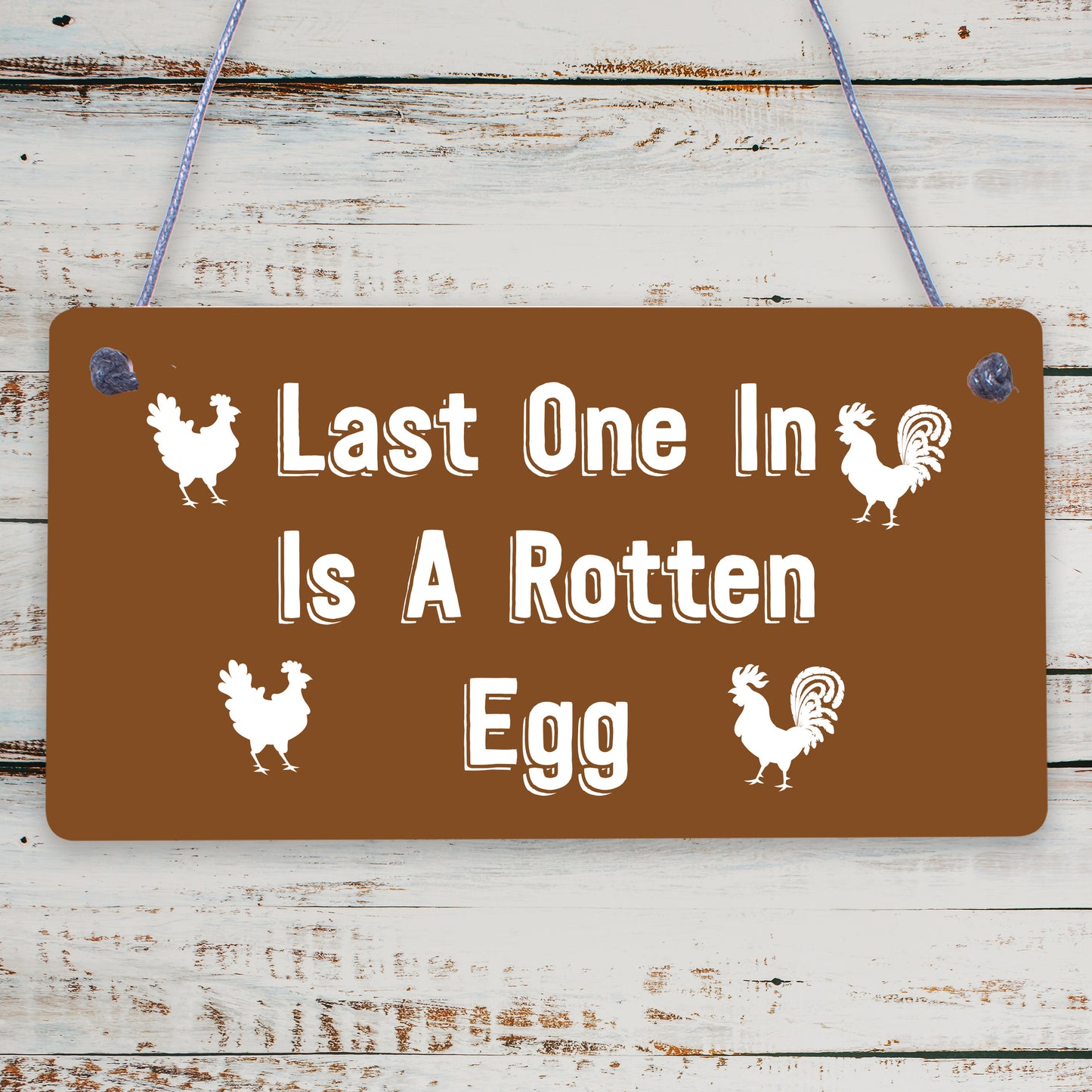 Funny Chicken Signs Novelty Chicken Coop Garden Decor Signs Animal Pet Gifts