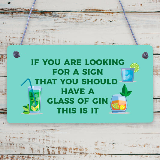 Gin Bar Garden Hanging Plaque Alcohol Man Cave Vintage Gin Shed Sign Gift