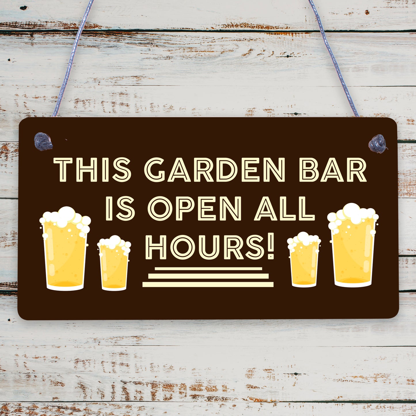 Novelty Home Bar Garden Summerhouse Shed Man Cave Sign Alcohol Home Gift