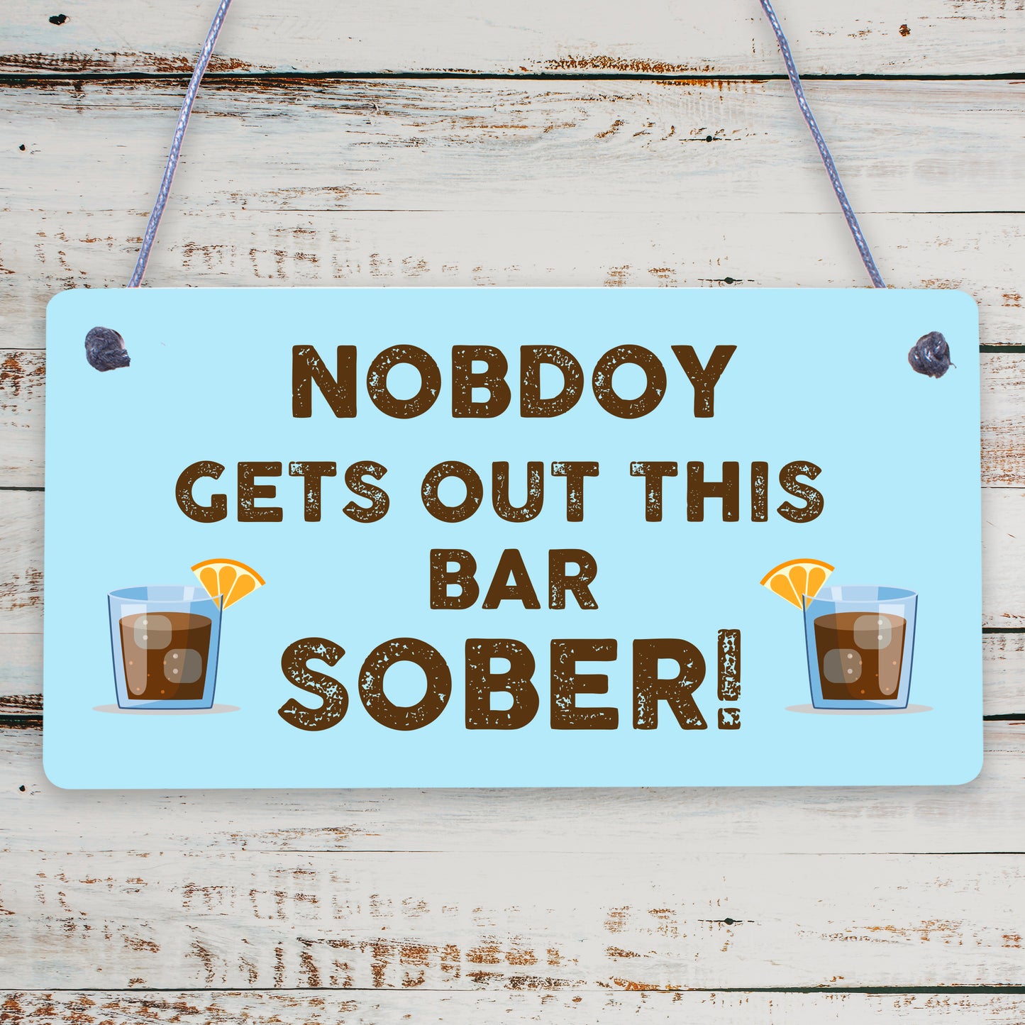 Funny Bar Sign For Home Hanging Garden Pub Plaque Alcohol Beer Gin Wine Gift