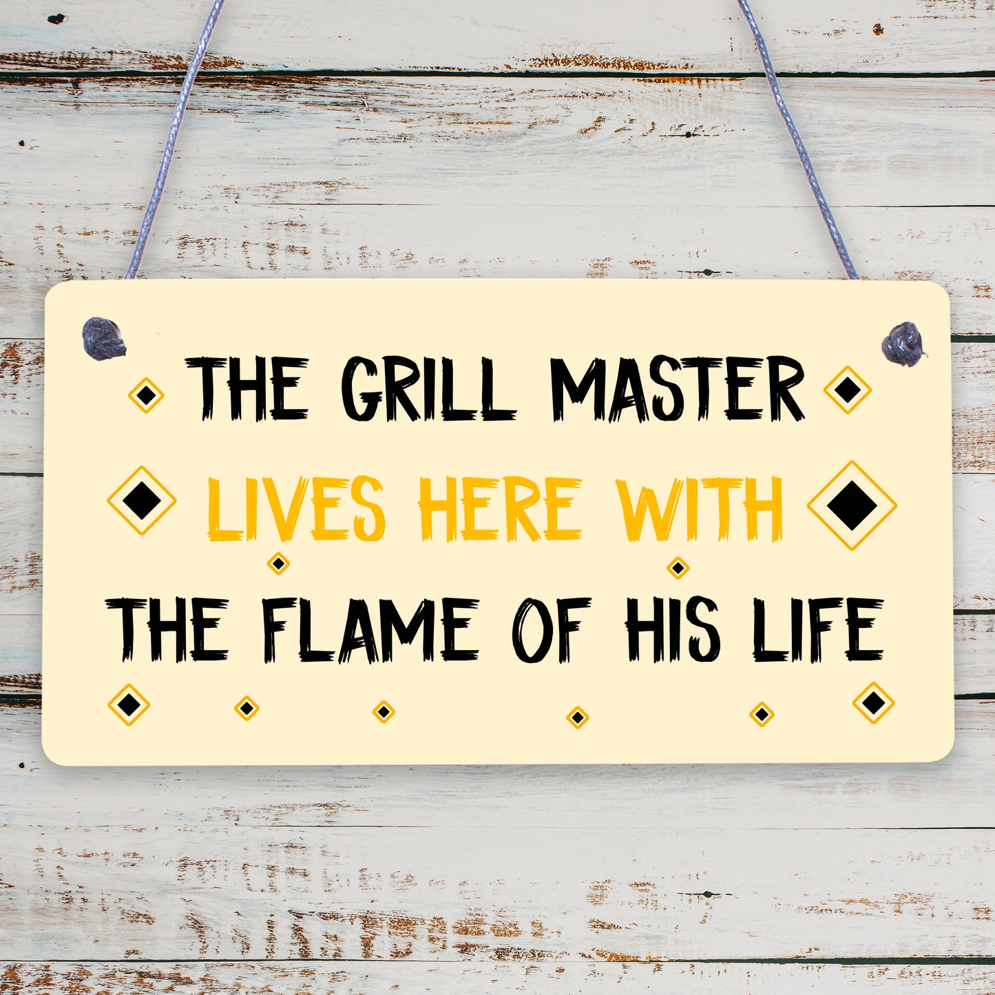 Funny BBQ Sign For Outdoor Hanging Wall Sign For Shed Garden Sign Gift For Men