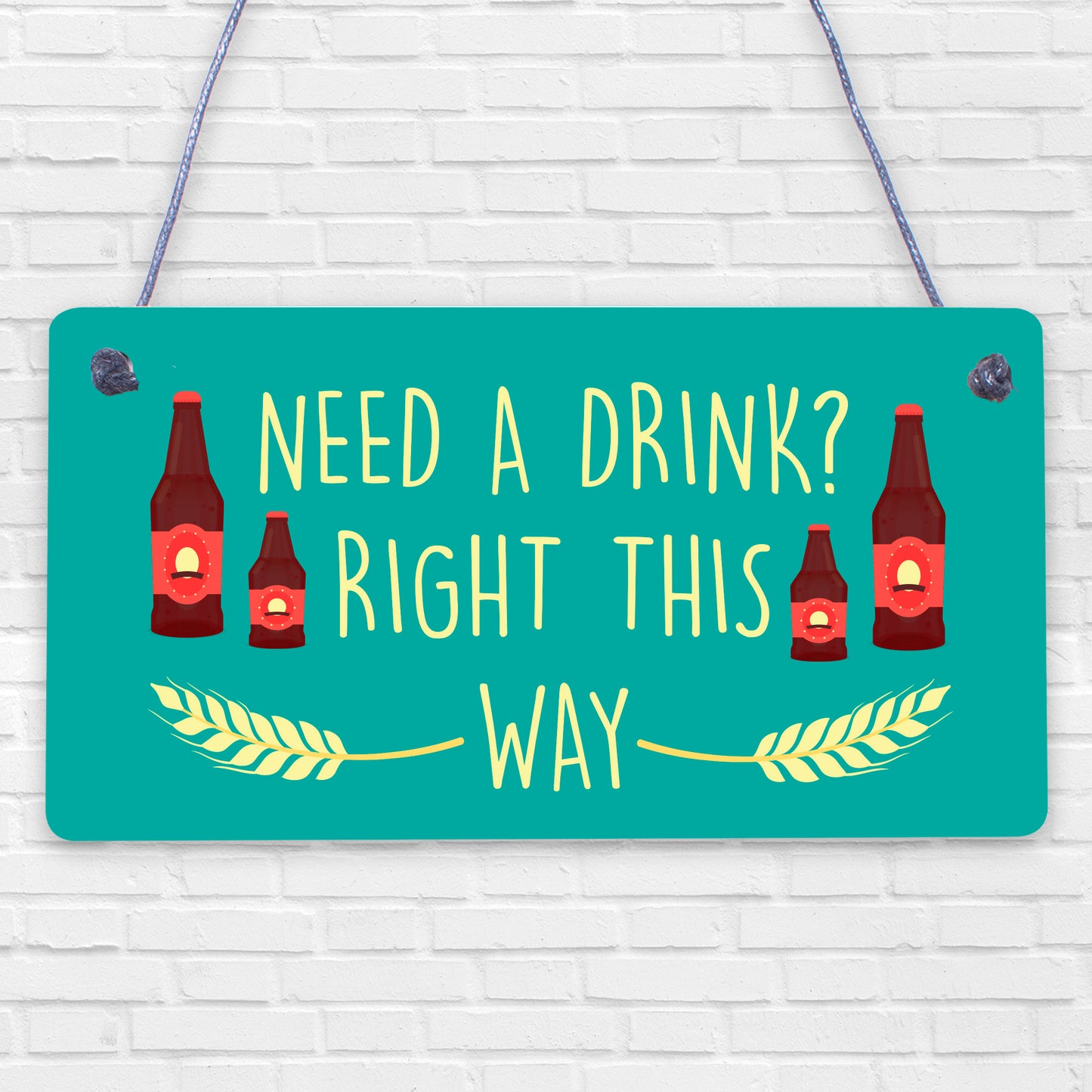 Novelty Bar Decor Signs Hanging Home Bar Man Cave Pub Garden Bar Decor Signs