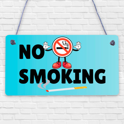 No Smoking Area Hanging Sign Hotel Garden Pub Bar Door Wall Warning Plaque