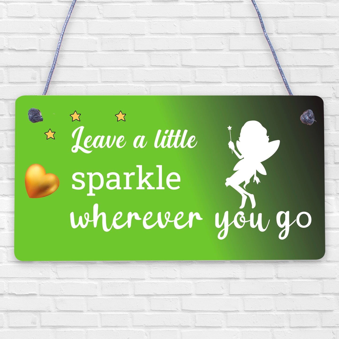 Garden Sign Shed Fairy Plaque Friendship Best Friend Motivational Birthday Gift