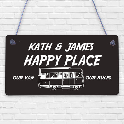 Caravan Personalised Decor Signs For Campervan Motorhome Home Decor Plaques