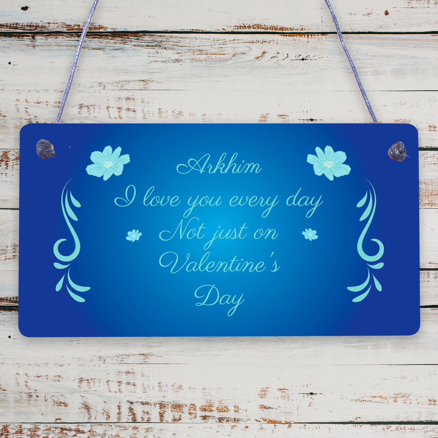 Personalised Photo Plaque Special Valentines Day Gift For Him Her Husband Wife