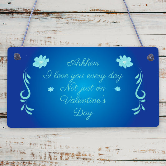 Personalised Photo Plaque Special Valentines Day Gift For Him Her Husband Wife