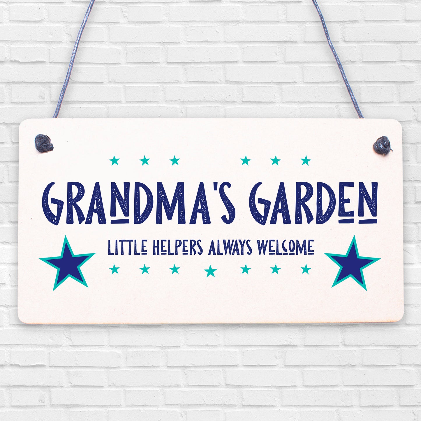 Personalised Garden Sign Nanny Grandma Nan Nanna Gift Home Gift For Her