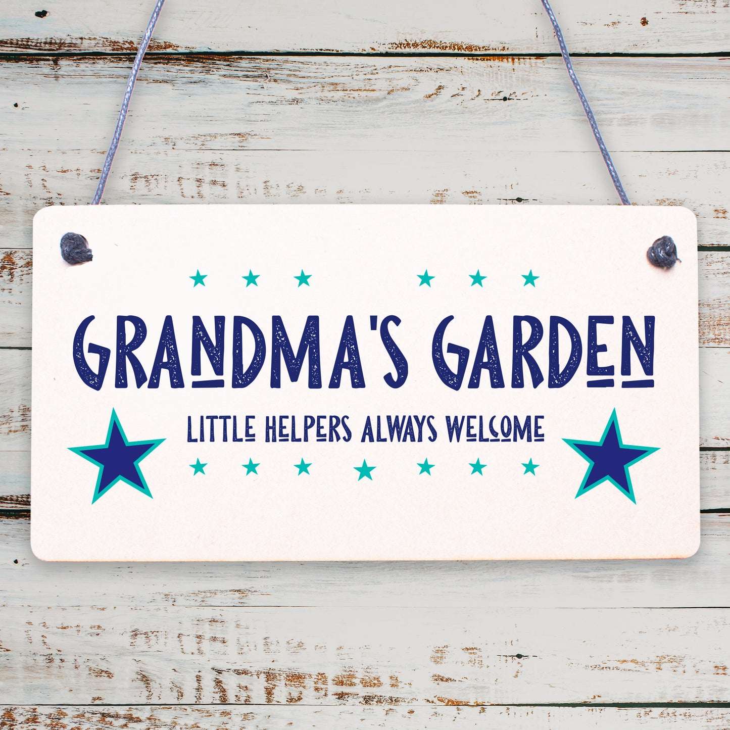 Personalised Garden Sign Nanny Grandma Nan Nanna Gift Home Gift For Her