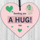 Sending You A Hug Gift For Best Friend Mum Nan Miss You Gift Lockdown Gift