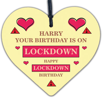 Personalised Funny Birthday Gift Lockdown Gift For Dad Mum Daughter Son Friend