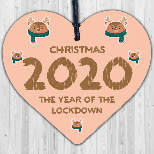 Lockdown Year Gift Christmas 2020 Christmas Bauble Tree Decoration Family Gift