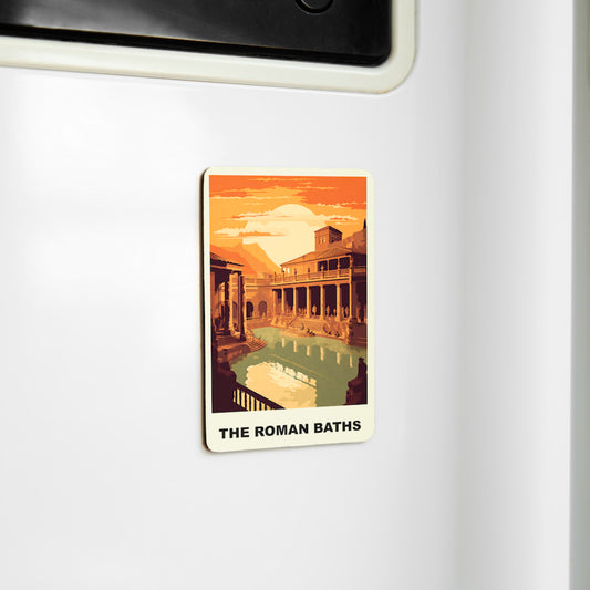 Charming Souvenir Magnets - Celebrate England Memories - The Roman Baths