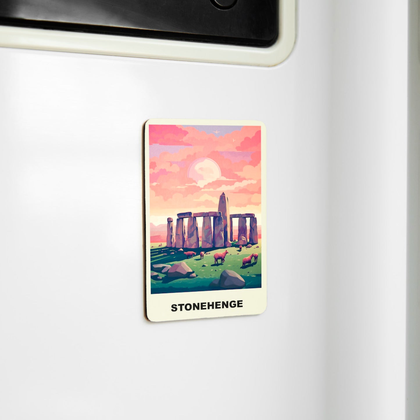 Charming Souvenir Magnets - Celebrate England Memories - Stonehenge