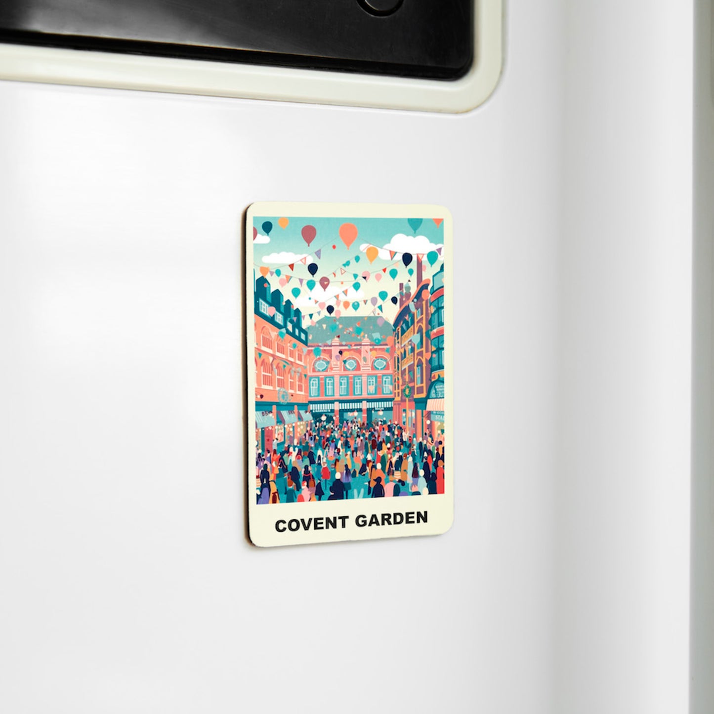 Charming Souvenir Magnets - Celebrate England Memories - Covent Garden