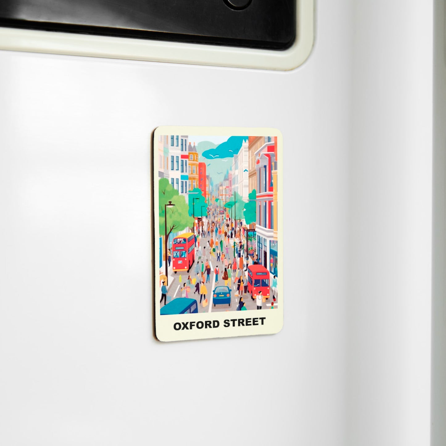 Charming Souvenir Magnets - Celebrate England Memories - Oxford Street