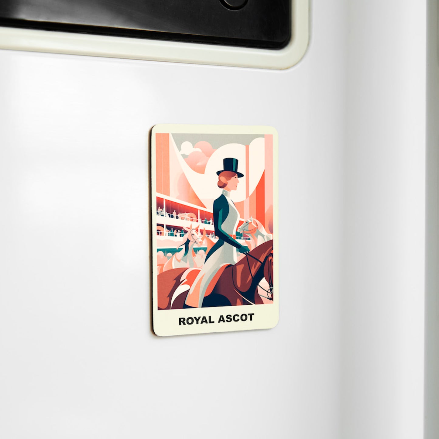 Charming Souvenir Magnets - Celebrate England Memories - Royal Ascot