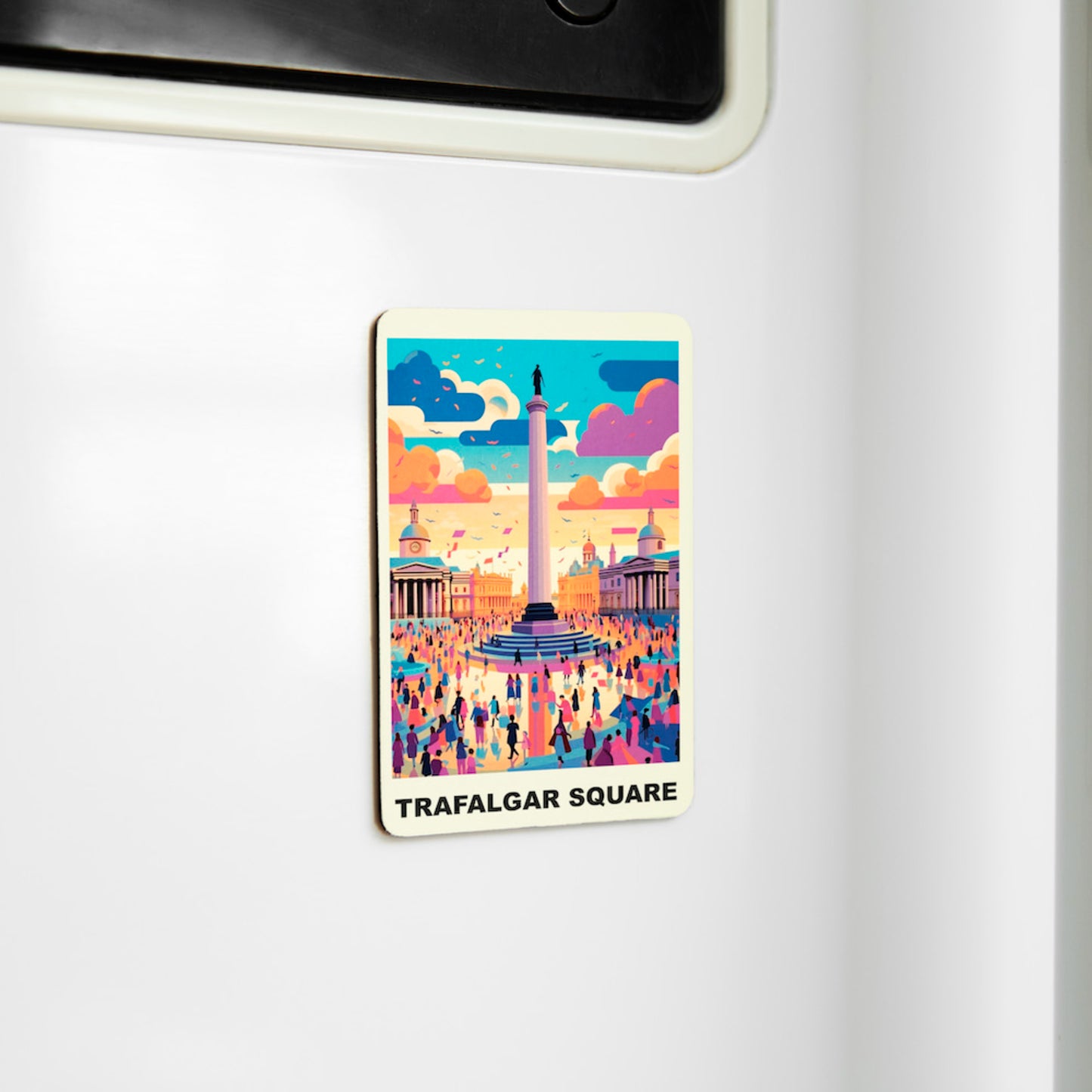 Charming Souvenir Magnets - Celebrate England Memories - Trafalgar Square